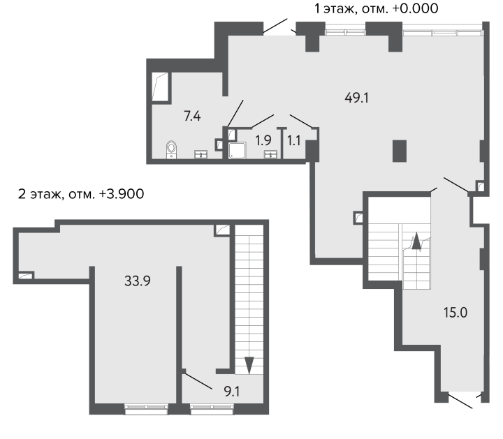 Помещение №2120 - 117.5 м²